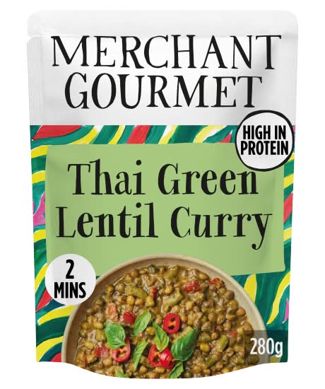 Merchant Gourmet Thai Green Lentil Curry (280g)