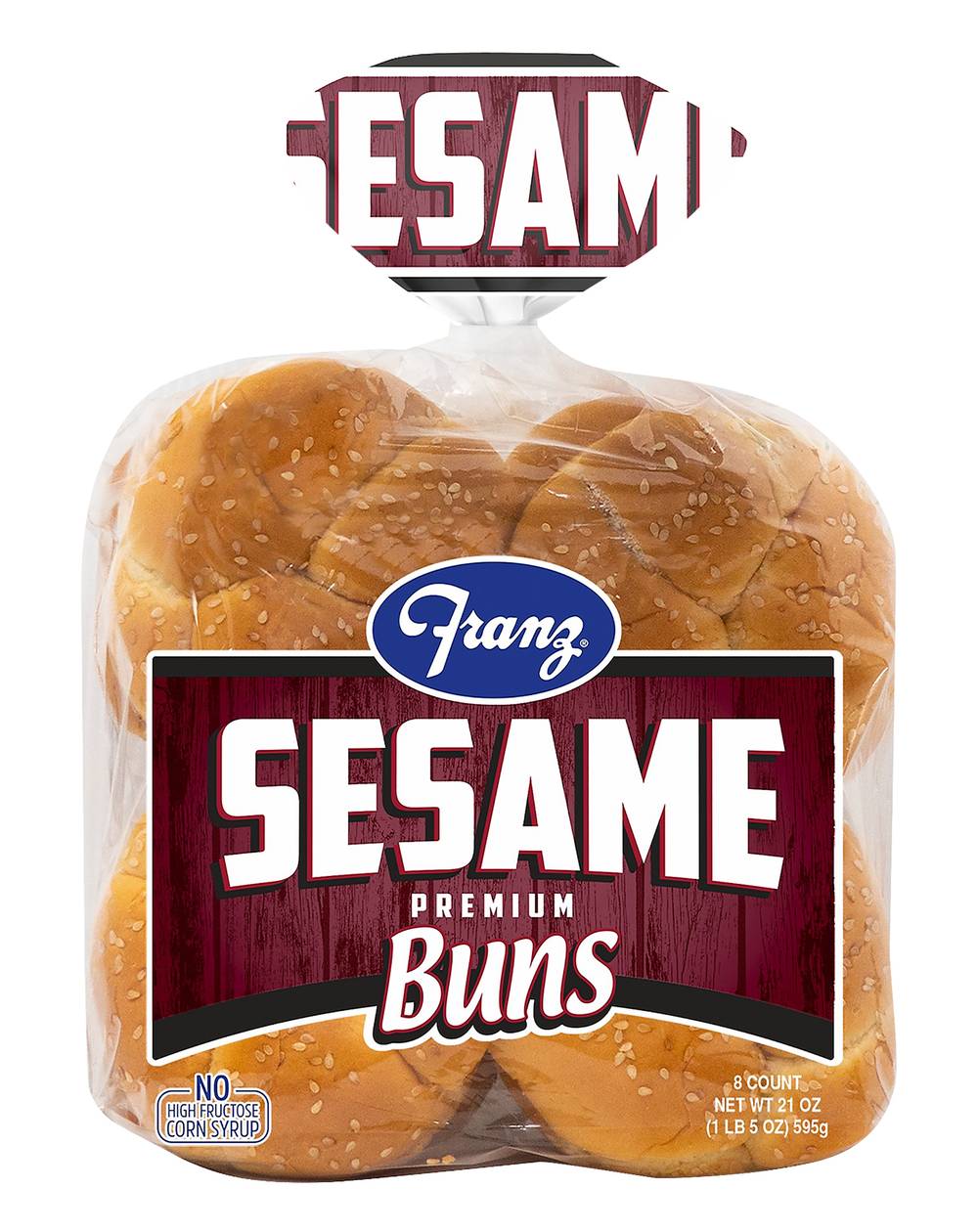 Franz Sesame Premium Buns (21 oz, 8 ct)